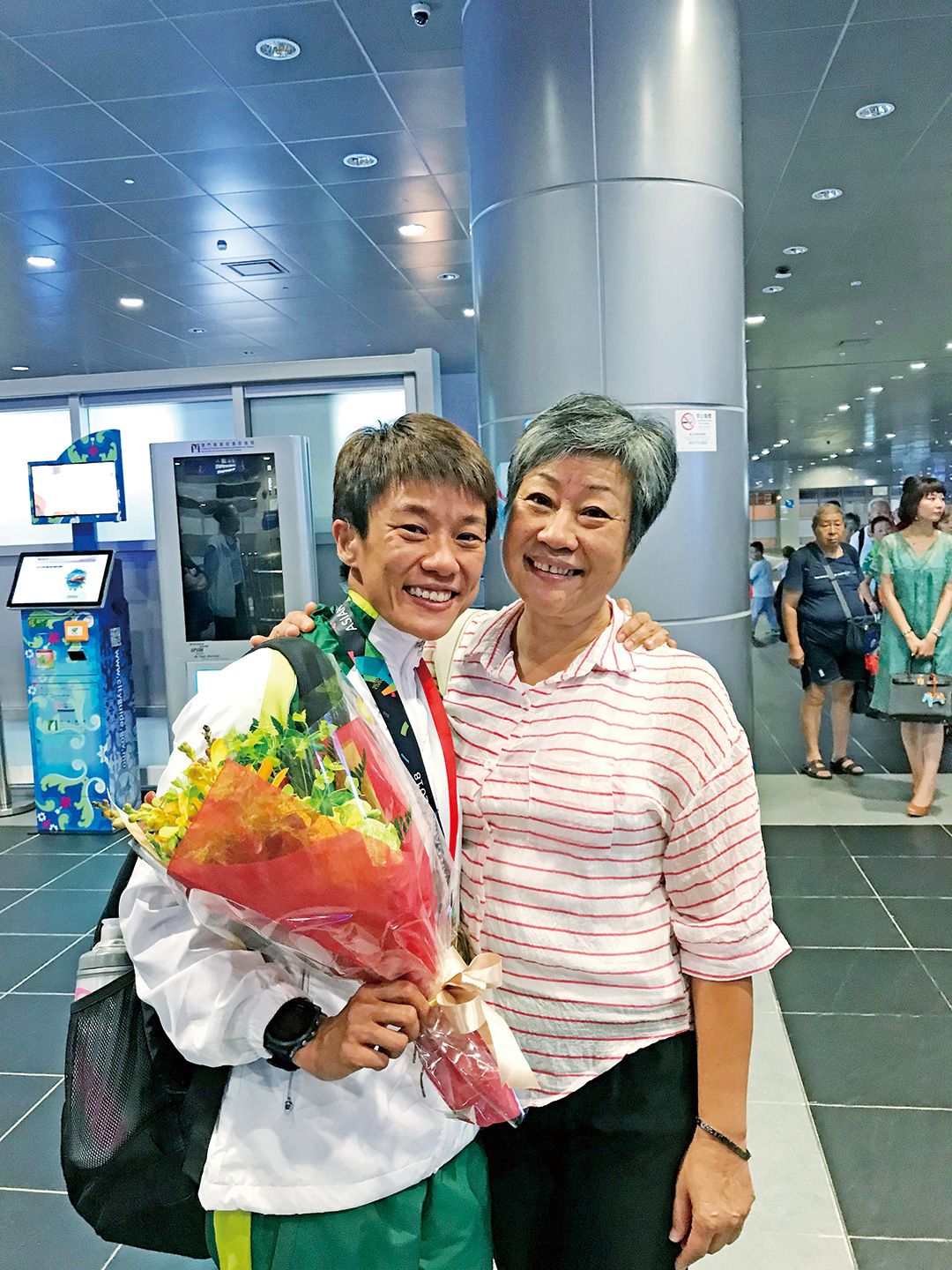 澳門亞運健兒凱旋歸來
